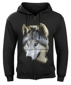 bluza WILK 1 rozpinana, z kapturem