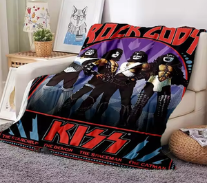 narzuta/koc KISS - ROCK GODS