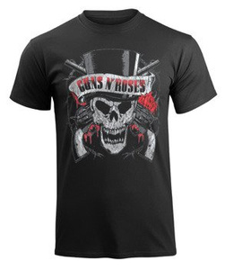 koszulka GUNS N' ROSES - DISTRESSED SKULL