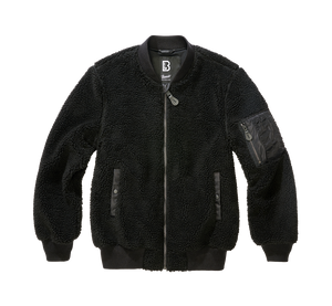 kurtka MA1 SHERPA JACKET black