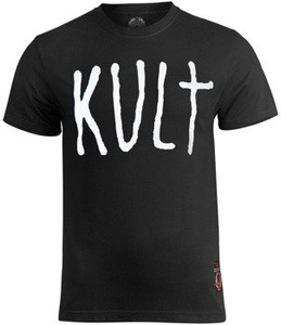 koszulka KULT - BIAŁE LOGO I