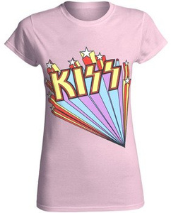 bluzka damska KISS - STARS PINK