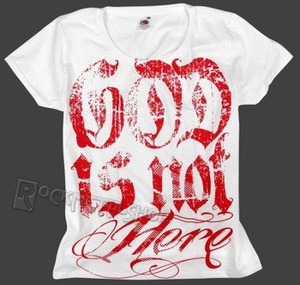 bluzka damska BLACK ICON - GOD (DICON130 WHITE)