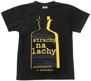 koszulka dla dzieci STRACHY NA LACHY - PRZECHODZIEŃ O WSCHODZIE moon