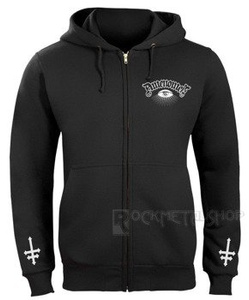 bluza AMENOMEN - SATAN LOVES ME rozpinana, z kapturem (OMEN057CR)