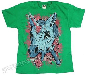 koszulka dla dzieci BLACK ICON - UNICORPSE zielona (JICON105GREEN)