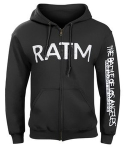 bluza RAGE AGAINST THE MACHINE - BATTLE 99 rozpinana, z kapturem