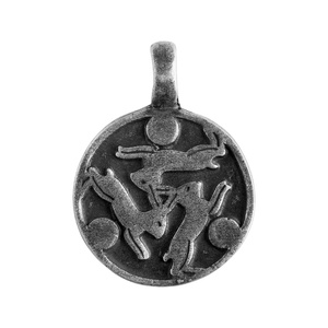 wisior/zawieszka TRIPLE RABBIT