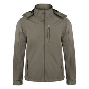kurtka SOFTSHELLJACKET HURRICANE olive