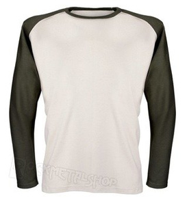 longsleeve KREMOWY / KHAKI rękawy