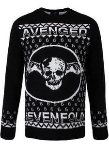 sweter świąteczny AVENGED SEVENFOLD - DEATHBAT