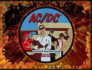 naszywka AC/DC