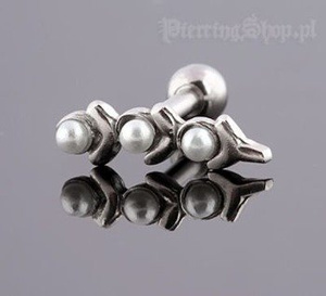 kolczyk piercing do ucha UPPER EAR PEARLS [TIP-40]
