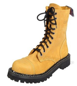 glany STEADY'S - 10 dziurek, żółte / CRAZY (STE/10)