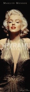 plakat na drzwi MARILYN MONROE - GOLD