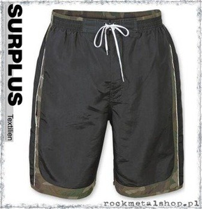 spodenki kąpielówki SCHWARZ/WOODLAND