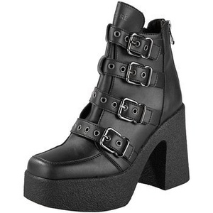 botki damskie ALTERCORE czarne (ASTERIA VEGAN BLACK)