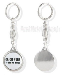 brelok CLICK HERE TO SEE ME NAKED