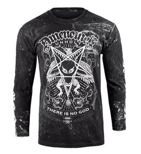 longsleeve AMENOMEN - UNHOLY (OMEN149LO ALLPRINT WHITE)