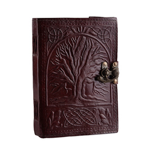 notes/zeszyt w skórzanej oprawie TREE OF LIFE