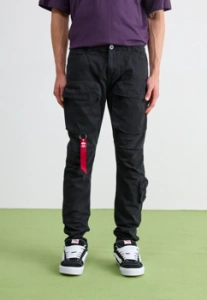 spodnie bojówki ALPHA INDUSTRIES - TACTICAL PANT BLACK