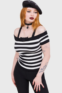 bluzka damska KILLSTAR - NOIR NANCY