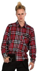 koszula DEAD THREADS - TARTAN