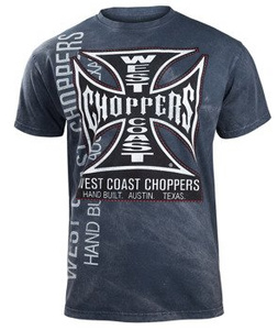 koszulka WEST COAST CHOPPERS - HAND BUILT navy