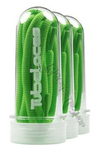 sznurowadła TUBELACES - NEON GREEN (130 cm)
