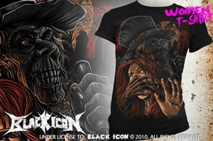 bluzka damska BLACK ICON - KILLER (DICON094 BLACK)