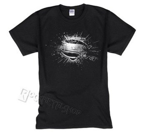 koszulka SUPERMAN - MAN OF STEEL - ERODED