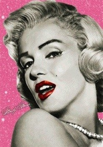 plakat 3D MARILYN MONROE