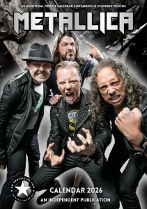 kalendarz METALLICA 2026