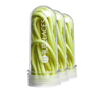 sznurowadła TUBELACES - NEON YELLOW (130 cm)