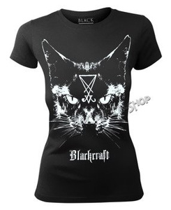 bluzka damska BLACK CRAFT - LUCIFER THE CAT