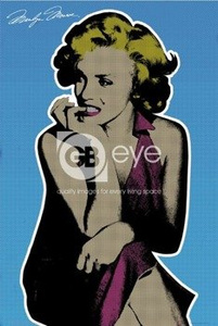plakat  MARILYN MONROE - POPART