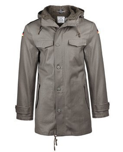 kurtka BW PARKA MIT FUTTER olive, zimowa