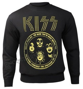 bluza KISS - BAND, bez kaptura