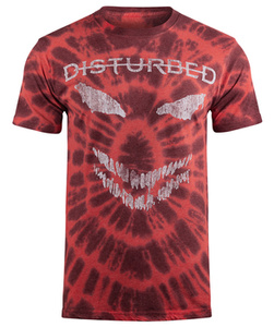 koszulka DISTURBED - SCARY FACE, barwiona