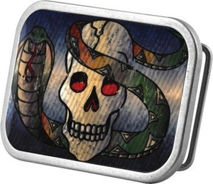 klamra do pasa SKULL & COBRA