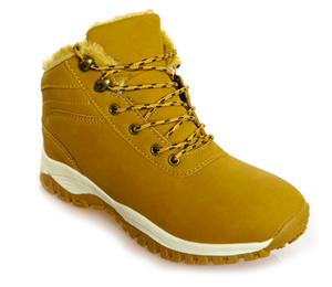 buty zimowe SMITH YELLOW, ocieplane
