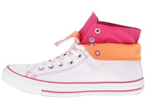 trampki CONVERSE - CHUCK TAYLOR ALL STAR TWO FOLD WHITE/CARMIN