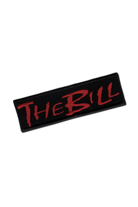 naszywka THE BILL - CZERWONE LOGO