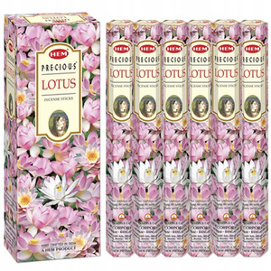 kadzidełka LOTOS PRECIOUS, zestaw 6 opakowań (120 szt.)