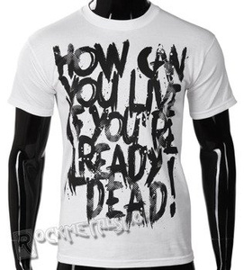 koszulka BLACK ICON - HOW CAN (MICON106 WHITE)