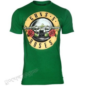 koszulka GUNS N' ROSES - LOGO GREEN