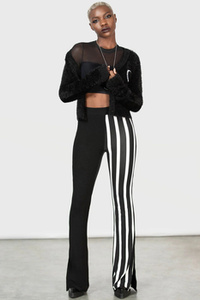 spodnie dzwony KILLSTAR - ZIVEN