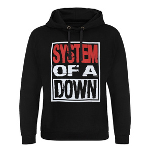 bluza SYSTEM OF A DOWN - LOGO EPIC, z kapturem