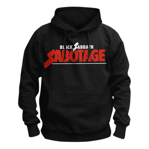 bluza BLACK SABBATH - SABOTAGE, kangurka z kapturem