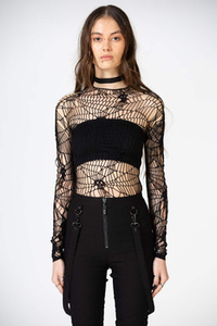 bluzka damska KILLSTAR - WEBS GRASP